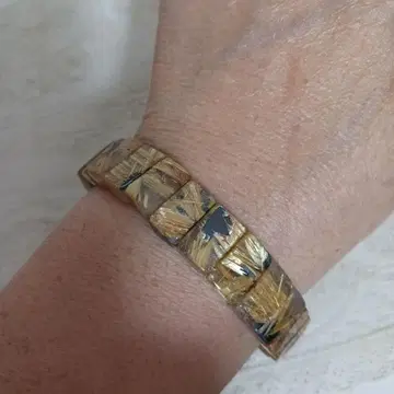 태양 타이틴 루틸 쿼츠 뱅글