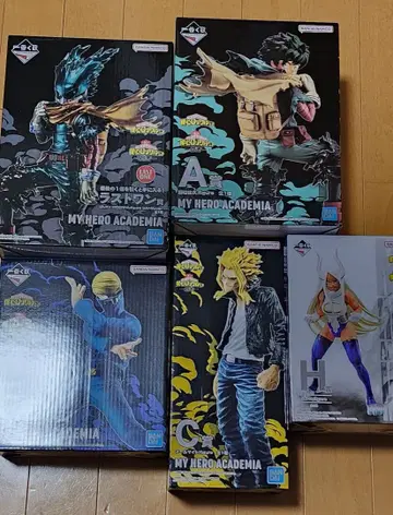 나의 히어로 아카데미아 피규어 세트 제일복권 -의지-
