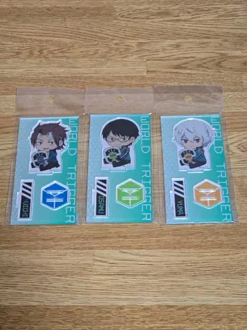 #1553 월드 트리거 아크릴 스탠드 3세트