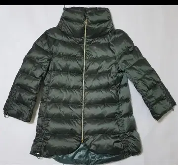 Herno 다운 자켓 다크 그린 깃털 3 타입