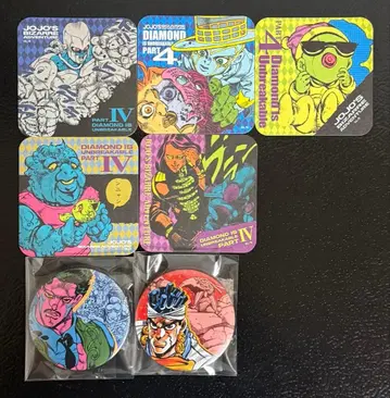 죠죠의 기묘한 모험 아트 코스터 캔뱃지