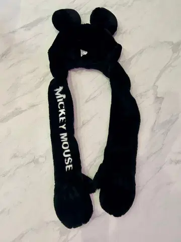 디즈니 미키마우스 머플러 캡