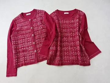 앨리스버리 니트 트위드 앙상블