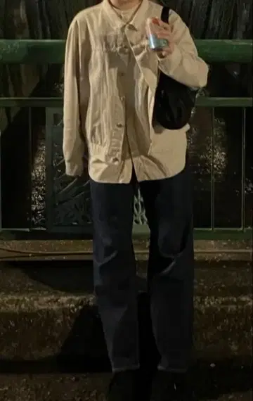 j.crew 데님 자켓 그린 택