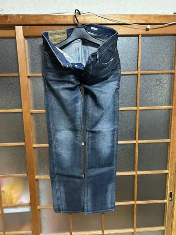 REPLAY 스트레이트 데님 STANDARD 다크 블루