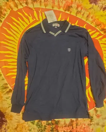 K-SWISS 네이비 피케 셔츠 M 새상품