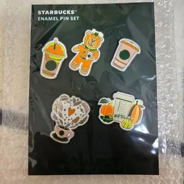 스타벅스 에나멜 핀셋 5개