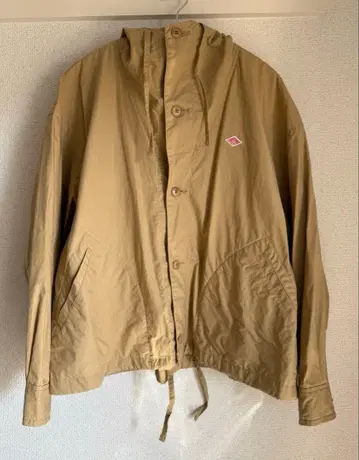 단톤 코튼 블루종 아우터 후드티 베이지 카멜 38 사이즈