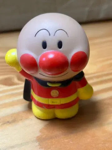 약 40년 전 호빵맨 소프트 비닐 손가락 인형 완구 당시 물품