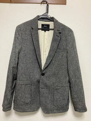 Beno 그레이 울 혼방 테일러드 자켓