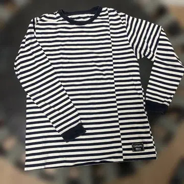 CAPTAINS HELM 긴팔 티셔츠 네이비/화이트 보더