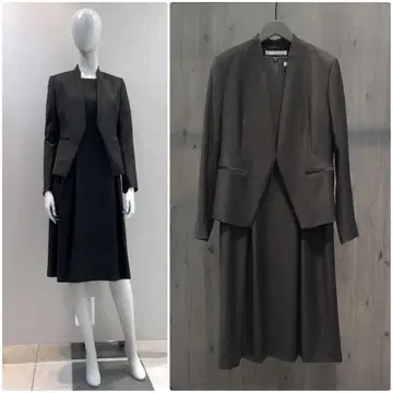 theory luxe Executive 원피스 수트 Rafaela 네이비