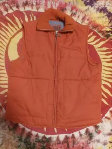 오렌지 다운 베스트 사이즈 M 1969