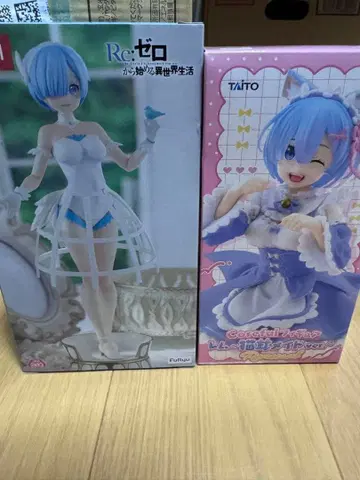 Re: 제로부터 시작하는 이세계 생활 렘 피규어 2종 세트