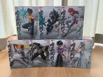 유유백서 -암흑무술회- 피규어 미개봉 새상품 7체 컴프 세트