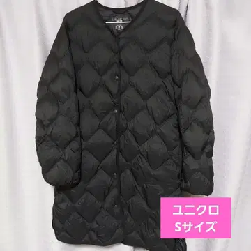 UNIQLO 울트라 라이트 다운 릴랙스 다운 블랙 S