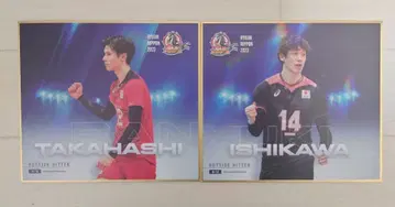 이시카와 유키 타카하시 란 트레이딩 mini 색지 2023