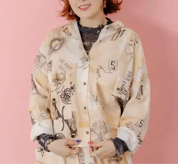 [ 스칼라 ] 바이오 가공 올 패턴 셔츠 [ 주말 한정 할인 중 ]