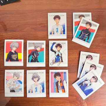 에반게리온 이카리 신지 나기사 카오루 파샤코레 레어 금박