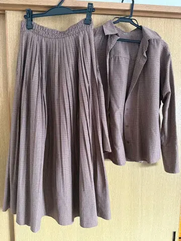 Mila Owen 체크 무늬 셋업