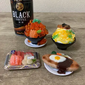 가챠가챠 후드 샘플 키링