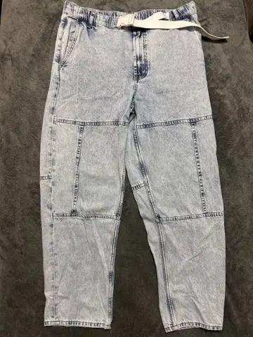 Zara 이지 데님 와이드 팬츠