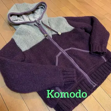 90's Komodo 코모도 니트 후드티 사이즈 3