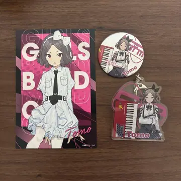 걸즈밴드클라이 5th 라이브 에비즈카 토모 굿즈 캔뱃지 스트랩