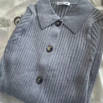 Deuxieme Classe 피케 셔츠 니트 가디건