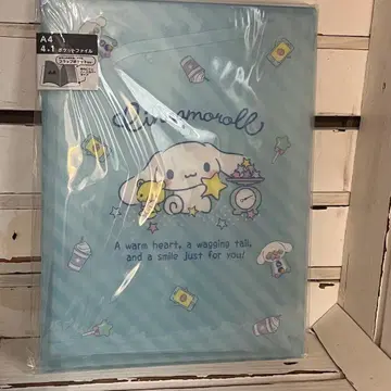 시나모롤 A4 포켓 파일 4+1