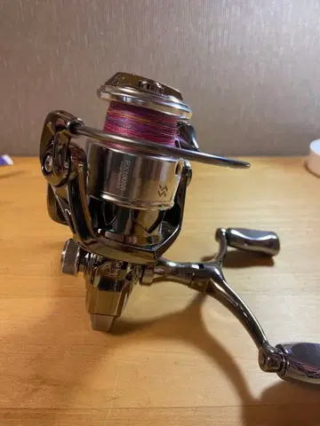 실버 스피닝 릴 더블 핸들 메탈릭 바디 브랜드 낚시 도구