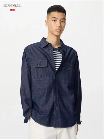 UNIQLO JW 데님 셔츠