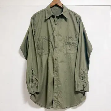 40s USNN-3 코튼 포플린 셔츠 빈티지 미군 실물 대전