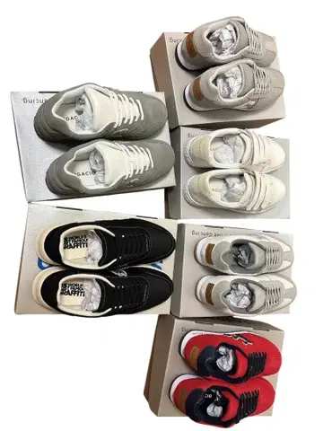 viaSANGACIO 스니커즈 6켤레 세트