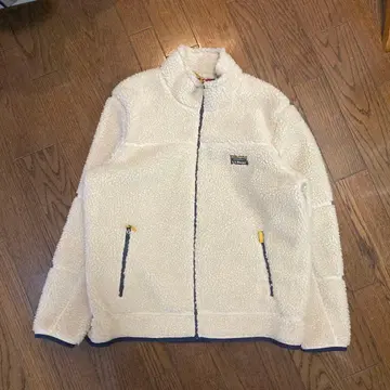 LLBean 플리스 자켓 XXL 화이트