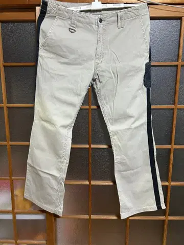 roar 치노 팬츠 사이드 스트라이프