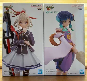 남코 한정판 몬스토 ESPRESTO 마사무네 야쿠모 피규어 2개 세트