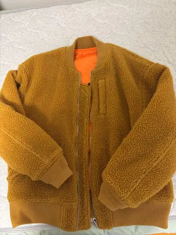 RVCA 플리스 자켓 브라운(리버스)