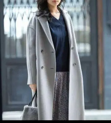 [새상품급] 쿠미쿄쿠 MANTECO 오버 체스터 코트