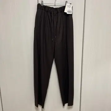 새상품 FRAMeWORK 다크 브라운 와이드 팬츠