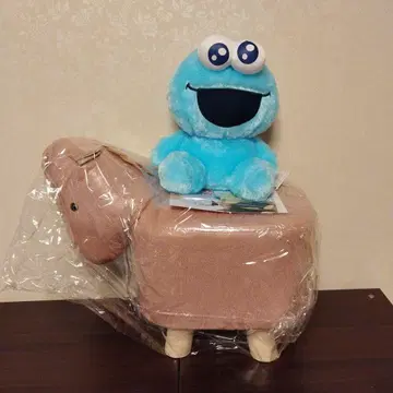 쿠키 몬스터 봉제 인형 & 애니멀 스툴 유니콘