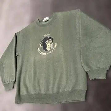 엑스라지 프린트 맨투맨 M 사이즈