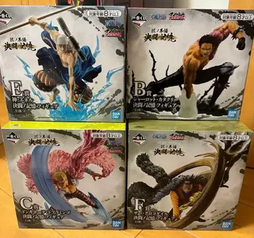 제일복권 원피스 장인의 계보 결투의 기억 4체 세트