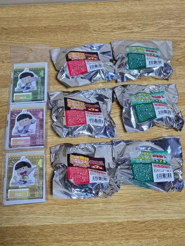 #1563 오소마츠 6쌍둥이 미니 등롱 컬렉션 팩 6개 등 굿즈 세트