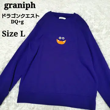 graniph 드래곤 퀘스트 DQ+g Level4 엠보싱 드라키 맨투맨