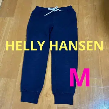 네이비 퀼팅 디자인 스웨트 팬츠