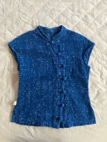 우사토 의류 남색 반팔 상의/사이즈 2