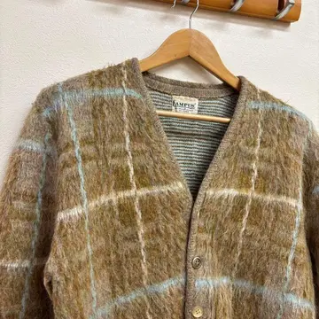 레어템! 60s Vintage Campus 모헤어 가디건 L 사이즈