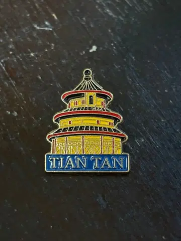 Expo2025, 간사이 만박, 중국관, 베이징, 천단, 핀 배지