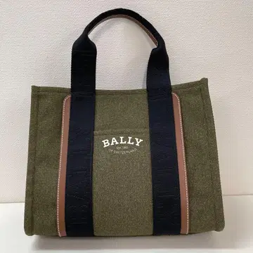 BALLY 캔버스 미니 토트 드라이발리